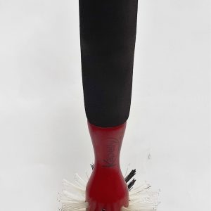 KAPELLY CEPILLO #S5010 DE MADERA CERDA NATURAL REFORZADA CONCAVO MANGO ESPUMA PEQUEÑO (3141)