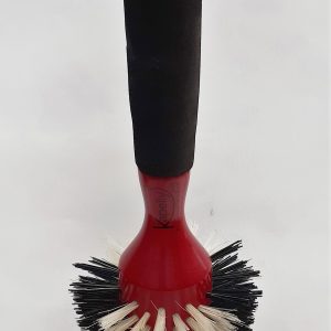 KAPELLY CEPILLO #S5030 DE MADERA CERDA NATURAL REFORZADA CONCAVO MANGO ESPUMA GRANDE (3143)