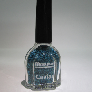MAXYBELT ESMALTE COLECCIÓN CAVIAR AZUL PETROLEO X 13ML (3083)